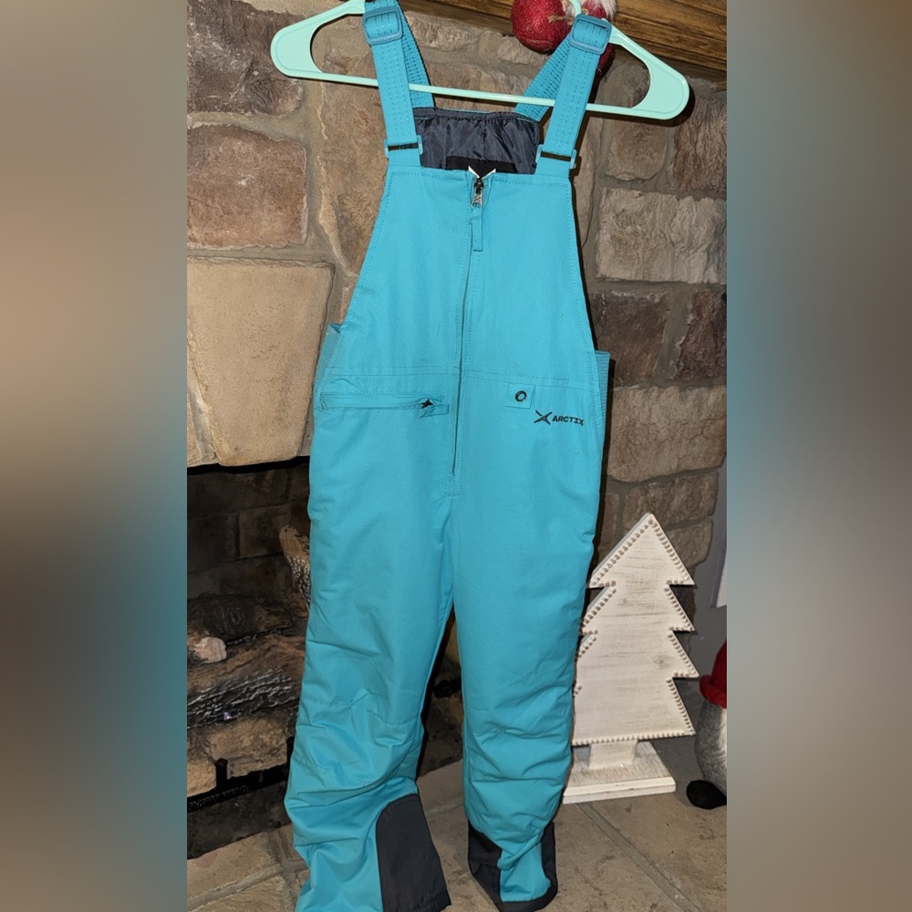 Arctix Aqua Blue Snow Bib Youth